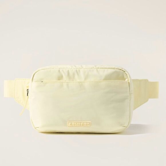 Athleta All About Large Cream Crossbody Bag - Picture 2 of 5